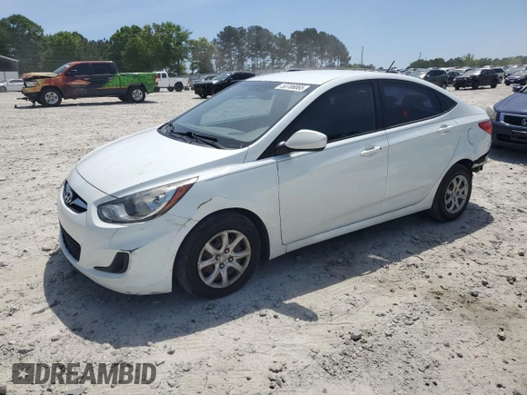 2013 Hyundai Accent GLS with VIN KMHCT4AE8DU310896, listed as a Copart auction lot 53706065 with 247,731 mi miles and Salvage Title. Bid and sale history available at carsss.com. Image 1.