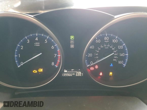 2013 Mazda 3 i Touring with VIN JM1BL1L89D1707749, listed as a Copart auction lot 76125384 with 139,966 mi miles and Salvage title. Bid and sale history available at DreamBid. Image 9.