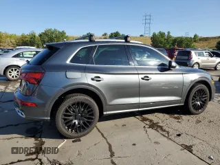 2018 Audi SQ5 Premium Plus with VIN WA1A4AFY3J2144217, listed as a Copart auction lot 70313064 with 63,295 mi miles and Salvage Title. Bid and sale history available at DreamBid. Image 3.