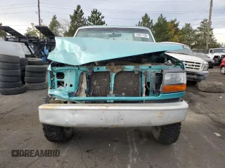 1995 Ford F-150 with VIN 1FTEF14NXSNA51477, listed as a Copart auction lot 76371134 with 113,544 mi miles and Salvage Title. Bid and sale history available at carsss.com. Image 5.
