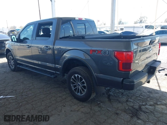 2019 Ford F-150 XL with VIN 1FTEW1E41KKC35889, listed as a IAAI auction lot 41828622 with Not Provided miles and . Bid and sale history available at DreamBid. Image 3.