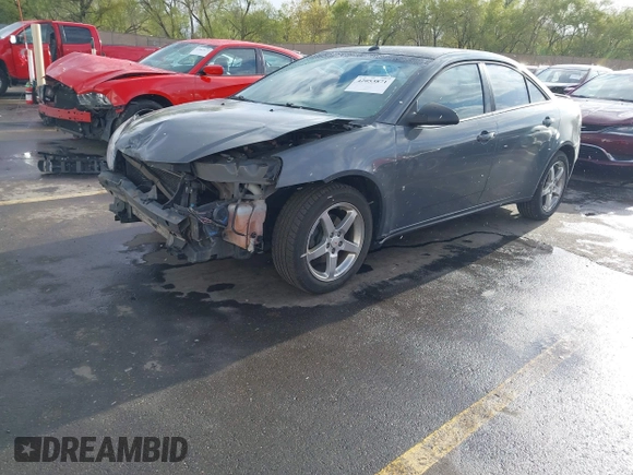 2008 Pontiac G6 with VIN 1G2ZG57N484123391, listed as a IAAI auction lot 42053871 with 214,766 mi miles. Bid and sale history available at carsss.com. Image 18.