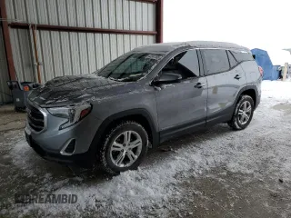2019 GMC Terrain SLE with VIN 3GKALTEV0KL150105, listed as a Copart auction lot 42241765 with 99,928 mi miles and Salvage title. Bid and sale history available at DreamBid. Image 1.