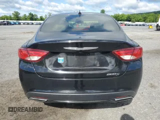 2015 Chrysler 200 S with VIN 1C3CCCBB9FN585794, listed as a Copart auction lot 57672205 with 155,468 mi miles and Salvage title. Bid and sale history available at DreamBid. Image 6.