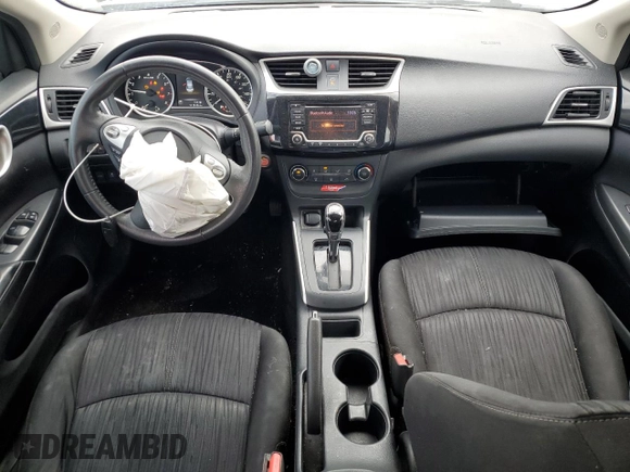 2017 Nissan Sentra SV with VIN 3N1AB7APXHY348508, listed as a Copart auction lot 48877575 with 161,828 mi miles and Salvage Title. Bid and sale history available at carsss.com. Image 8.