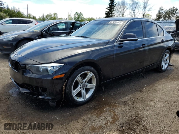 2015 BMW 3 Series 328i xDrive with VIN WBA3B5G52FNS14695, listed as a Copart auction lot 57450595 with 109,574 mi miles and Clean title. Bid and sale history available at DreamBid. Image 1.