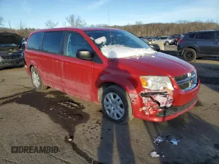 2013 Dodge Grand Caravan SE with VIN 2C4RDGBG9DR807434, listed as a Copart auction lot 42413335 with 255,497 mi miles and Salvage Title. Bid and sale history available at DreamBid. Image 4.