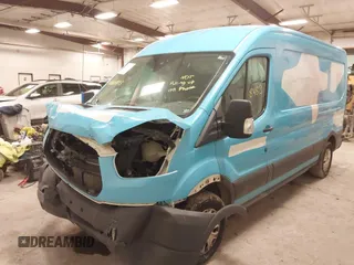 2017 Ford Transit with VIN 1FTYE2CM6HKA49363, listed as a IAAI auction lot 41084813 with Not Provided miles. Bid and sale history available at carsss.com. Image 2.