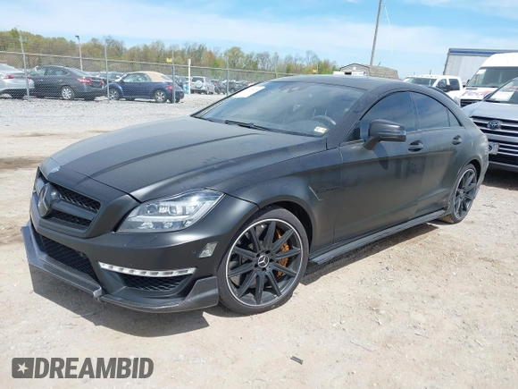 2014 Mercedes-Benz CLS 63 S AMG with VIN WDDLJ7GB2EA106645, listed as a IAAI auction lot 42075075 with 72,375 mi miles and . Bid and sale history available at DreamBid. Image 17.