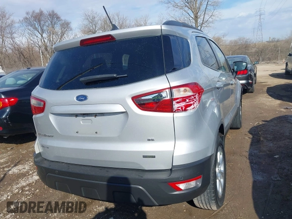 2018 Ford EcoSport SE with VIN MAJ3P1TE0JC205751, listed as a IAAI auction lot 41696168 with 97,166 mi miles. Bid and sale history available at carsss.com. Image 4.