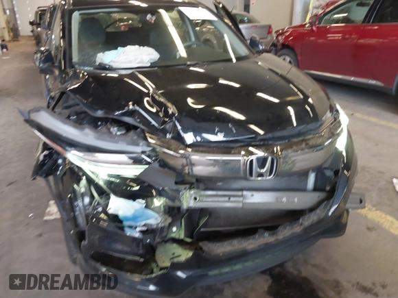 2022 Honda HR-V LX with VIN 3CZRU6H3XNM749450, listed as a IAAI auction lot 41610206 with 37,910 mi miles. Bid and sale history available at carsss.com. Image 6.