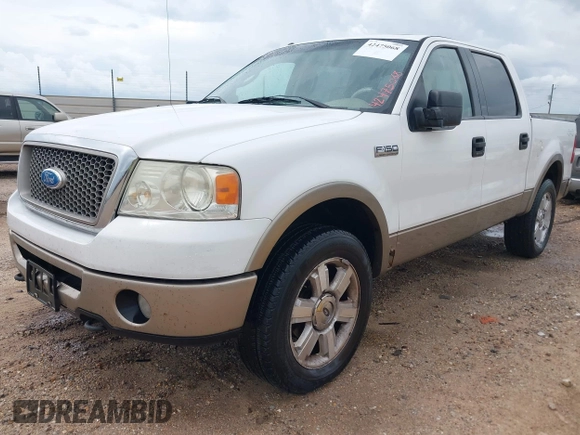 2006 Ford F-150 XLT with VIN 1FTPW14556FA10893, listed as a IAAI auction lot 42475068 with 173,073 mi miles and . Bid and sale history available at DreamBid. Image 2.