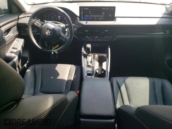 2024 Honda Accord EX-L with VIN 1HGCY2F68RA017005, listed as a Copart auction lot 59007135 with 6,696 mi miles and Salvage title. Bid and sale history available at DreamBid. Image 8.