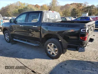 2024 Ford Ranger LARIAT with VIN 1FTER4KH0RLE09200, listed as a Copart auction lot 77574614 with 8,013 mi miles and Salvage Title. Bid and sale history available at carsss.com. Image 2.