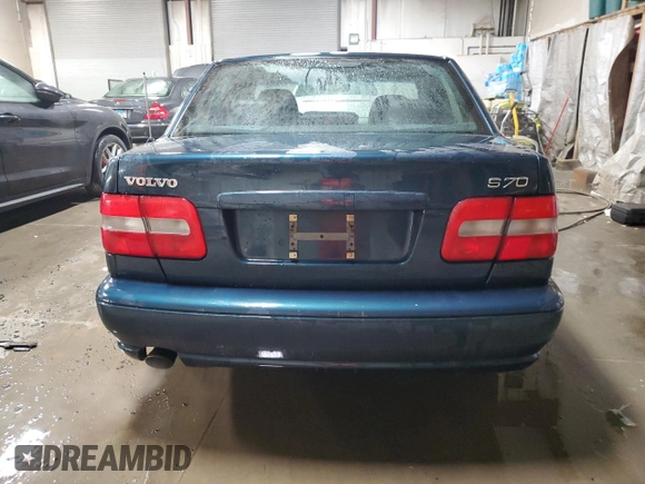 1998 Volvo S70 with VIN YV1LS5577W1497166, listed as a Copart auction lot 87835355 with 153,613 mi miles and Salvage title. Bid and sale history available at DreamBid. Image 6.