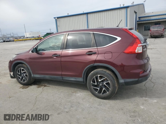 2016 Honda CR-V SE with VIN 2HKRM4H40GH679422, listed as a Copart auction lot 48331255 with 113,794 mi miles and Salvage Title. Bid and sale history available at carsss.com. Image 2.
