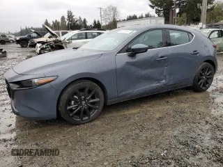 2023 Mazda 3 2.5 S Premium with VIN JM1BPAMM1P1615345, listed as a Copart auction lot 48707645 with 26,598 mi miles and Salvage Title. Bid and sale history available at carsss.com. Image 1.