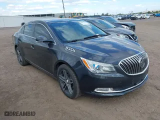 2014 Buick LaCrosse Premium II with VIN 1G4GF5G37EF224702, listed as a IAAI auction lot 42067894 with 176,402 mi miles. Bid and sale history available at carsss.com. Image 1.
