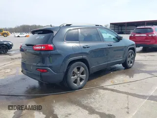 2016 Jeep Cherokee Latitude with VIN 1C4PJMCB2GW357736, listed as a IAAI auction lot 42017755 with 97,650 mi miles. Bid and sale history available at carsss.com. Image 4.