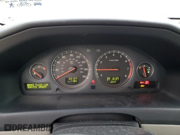2006 Volvo S60 2.4L Turbo with VIN YV1RS547362531500, listed as a Copart auction lot 88526575 with 60,107 mi miles and Salvage Title. Bid and sale history available at carsss.com. Image 9.