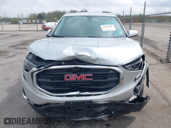 2018 GMC Terrain SLE with VIN 3GKALMEV1JL185403, listed as a IAAI auction lot 41807308 with 79,867 mi miles and . Bid and sale history available at DreamBid. Image 6.