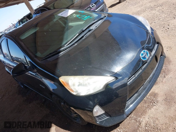 2013 Toyota Prius One with VIN JTDKDTB31D1031487, listed as a IAAI auction lot 41751357 with 222,848 mi miles and . Bid and sale history available at DreamBid. Image 1.