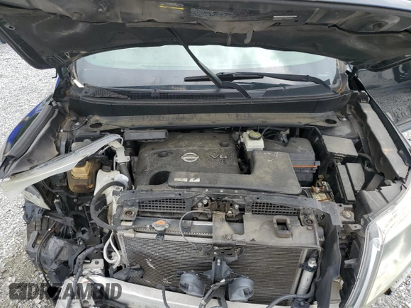 2014 Nissan Pathfinder Platinum with VIN 5N1AR2MN6EC616668, listed as a Copart auction lot 60148785 with 139,289 mi miles and Salvage title. Bid and sale history available at DreamBid. Image 12.
