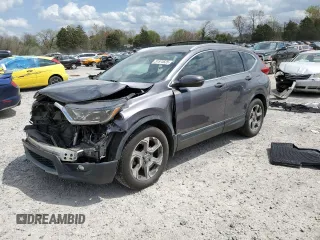 2018 Honda CR-V EX-L with VIN 7FARW2H87JE021642, listed as a Copart auction lot 51574625 with 120,443 mi miles and Salvage Title. Bid and sale history available at carsss.com. Image 1.
