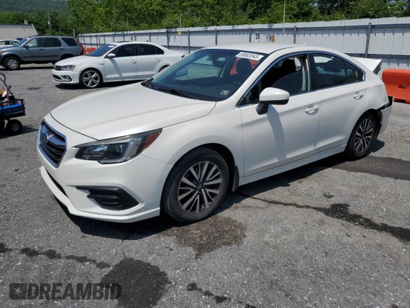 2019 Subaru Legacy Premium with VIN 4S3BNAF67K3016144, listed as a Copart auction lot 59682045 with 64,313 mi miles and Salvage title. Bid and sale history available at DreamBid. Image 1.