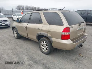 2001 Acura MDX Touring Pkg with VIN 2HNYD18691H513700, listed as a IAAI auction lot 41733475 with 274,715 mi miles. Bid and sale history available at carsss.com. Image 3.
