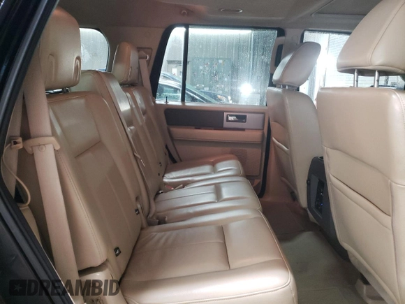2010 Ford Expedition Eddie Bauer with VIN 1FMJU1J55AEB59198, listed as a Copart auction lot 52499065 with 130,865 mi miles and Salvage title. Bid and sale history available at DreamBid. Image 10.