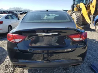 2016 Chrysler 200 S with VIN 1C3CCCBG1GN193020, listed as a Copart auction lot 43348865 with 137,321 mi miles and Salvage Title. Bid and sale history available at carsss.com. Image 6.