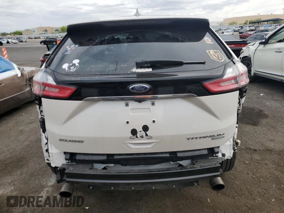 2019 Ford Edge Titanium z VIN 2FMPK3K91KBC11193, wystawiony jako Copart lot #53717475 z przebiegiem 31 599 mil mil oraz Szkoda całkowita • Salvage title. Historia ofert i sprzedaży dostępna na DreamBid. Obrazek 6.