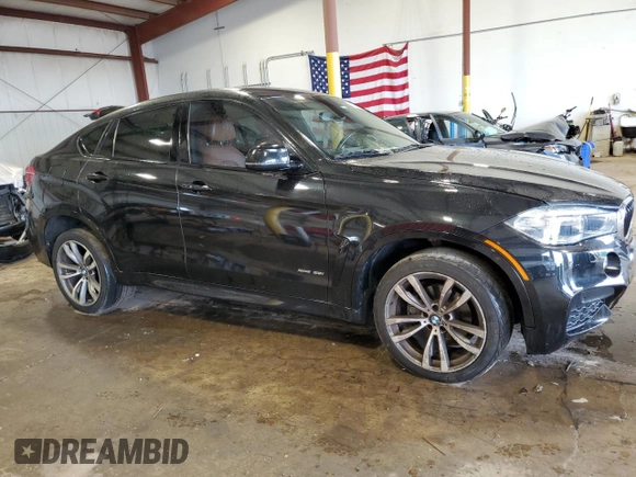 2016 BMW X6 xDrive35i with VIN 5UXKU2C52G0N82739, listed as a Copart auction lot 65305373 with 117,977 mi miles. Bid and sale history available at carsss.com. Image 4.