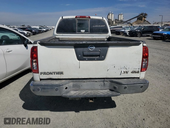 2016 Nissan Frontier SV with VIN 1N6AD0FV4GN726482, listed as a Copart auction lot 46001635 with 190,833 mi miles and Clean Title. Bid and sale history available at carsss.com. Image 6.