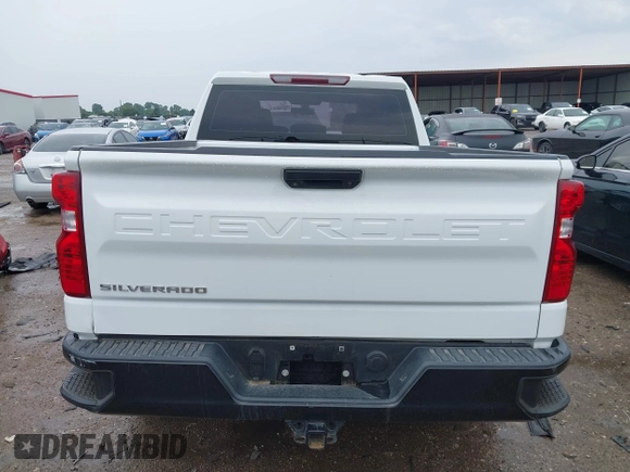 2020 Chevrolet Silverado 1500 Work Truck with VIN 1GCRWAEF6LZ138831, listed as a IAAI auction lot 40260659 with 40,444 mi miles and . Bid and sale history available at DreamBid. Image 16.