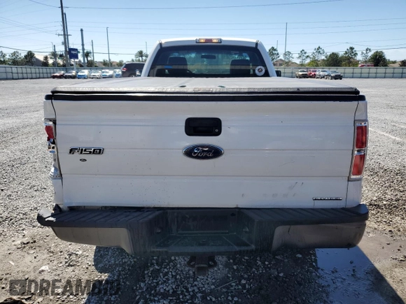 2013 Ford F-150 XL with VIN 1FTMF1CM7DKF24521, listed as a Copart auction lot 53161425 with 128,518 mi miles and Salvage Title. Bid and sale history available at carsss.com. Image 6.