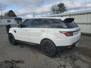 2020 Land Rover Range Rover Sport HSE with VIN SALWR2SU1LA700032, listed as a Copart auction lot 86835484 with 124,095 mi miles and Salvage Title. Bid and sale history available at DreamBid. Image 2.