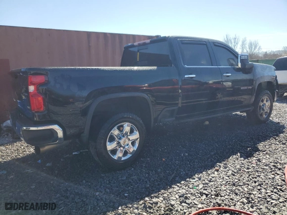 2021 Chevrolet Silverado 2500HD LTZ with VIN 1GC1YPEY2MF253456, listed as a Copart auction lot 48024595 with 0 mi miles and Non Repairable. Bid and sale history available at carsss.com. Image 3.