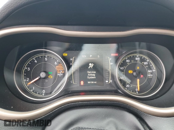 2016 Jeep Cherokee Sport with VIN 1C4PJMAB8GW286111, listed as a Copart auction lot 64189715 with 96,138 mi miles and Salvage title. Bid and sale history available at DreamBid. Image 9.
