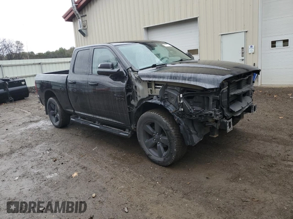 2017 Ram 1500 Express with VIN 1C6RR7FG5HS560369, listed as a Copart auction lot 81170774 with 84,997 mi miles and Non Repairable. Bid and sale history available at carsss.com. Image 4.