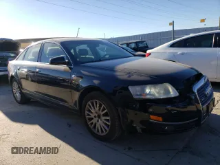 2007 Audi A6 3.2L with VIN WAUDH74F17N104623, listed as a Copart auction lot 80537904 with 123,152 mi miles and Salvage Title. Bid and sale history available at carsss.com. Image 4.