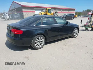 2011 Audi A4 2.0T Premium Plus with VIN WAUFFAFL2BN044780, listed as a IAAI auction lot 42082205 with 185,820 mi miles. Bid and sale history available at carsss.com. Image 4.