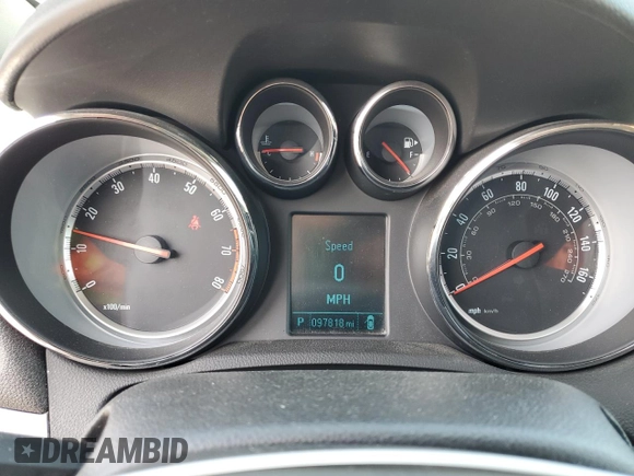 2015 Buick Encore with VIN KL4CJASB6FB196967, listed as a Copart auction lot 53283565 with 97,818 mi miles and Salvage Title. Bid and sale history available at carsss.com. Image 9.