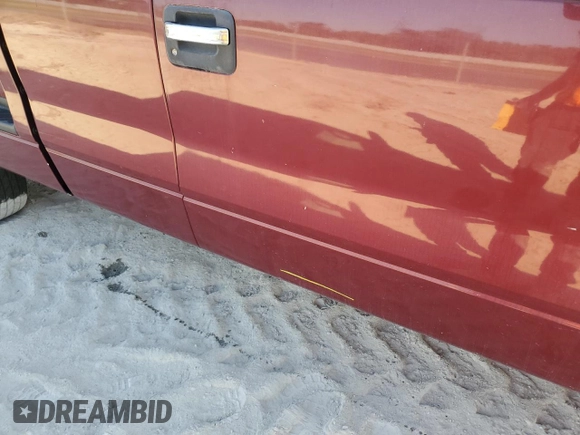 2005 Ford F-150 XLT with VIN 1FTPX02595KF03248, listed as a Copart auction lot 77145414 with 161,783 mi miles and Salvage Title. Bid and sale history available at carsss.com. Image 12.