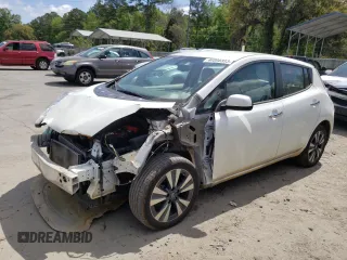 2016 Nissan LEAF S with VIN 1N4BZ0CP8GC308782, listed as a Copart auction lot 46808333 with 79,382 mi miles. Bid and sale history available at carsss.com. Image 1.