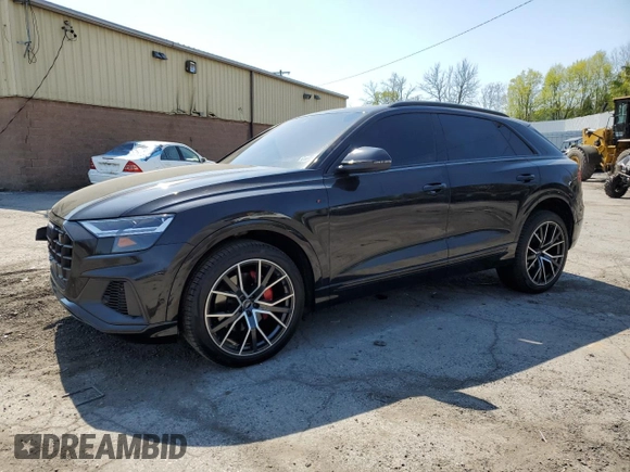 2019 Audi Q8 Premium Plus z VIN WA1EVAF10KD006691, wystawiony jako Copart lot #54116275 z przebiegiem 67 871 mil mil oraz Szkoda całkowita • Salvage title. Historia ofert i sprzedaży dostępna na DreamBid. Obrazek 1.