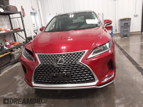 2022 Lexus RX with VIN 2T2JZMDA8NC358766, listed as a IAAI auction lot 41657650 with 17,716 mi miles. Bid and sale history available at carsss.com. Image 12.