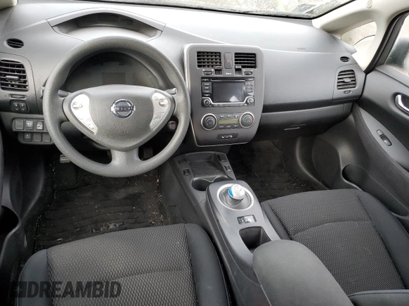 2016 Nissan LEAF S with VIN 1N4BZ0CPXGC313000, listed as a Copart auction lot 71705053 with 32,912 mi miles. Bid and sale history available at carsss.com. Image 8.