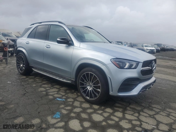 2023 Mercedes-Benz GLE with VIN 4JGFB5KB2PA871580, listed as a Copart auction lot 44993365 with NaN miles and Salvage Title. Bid and sale history available at carsss.com. Image 4.